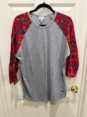 LulaRoe XL ‘Randy’ 3/4 sleeve tee